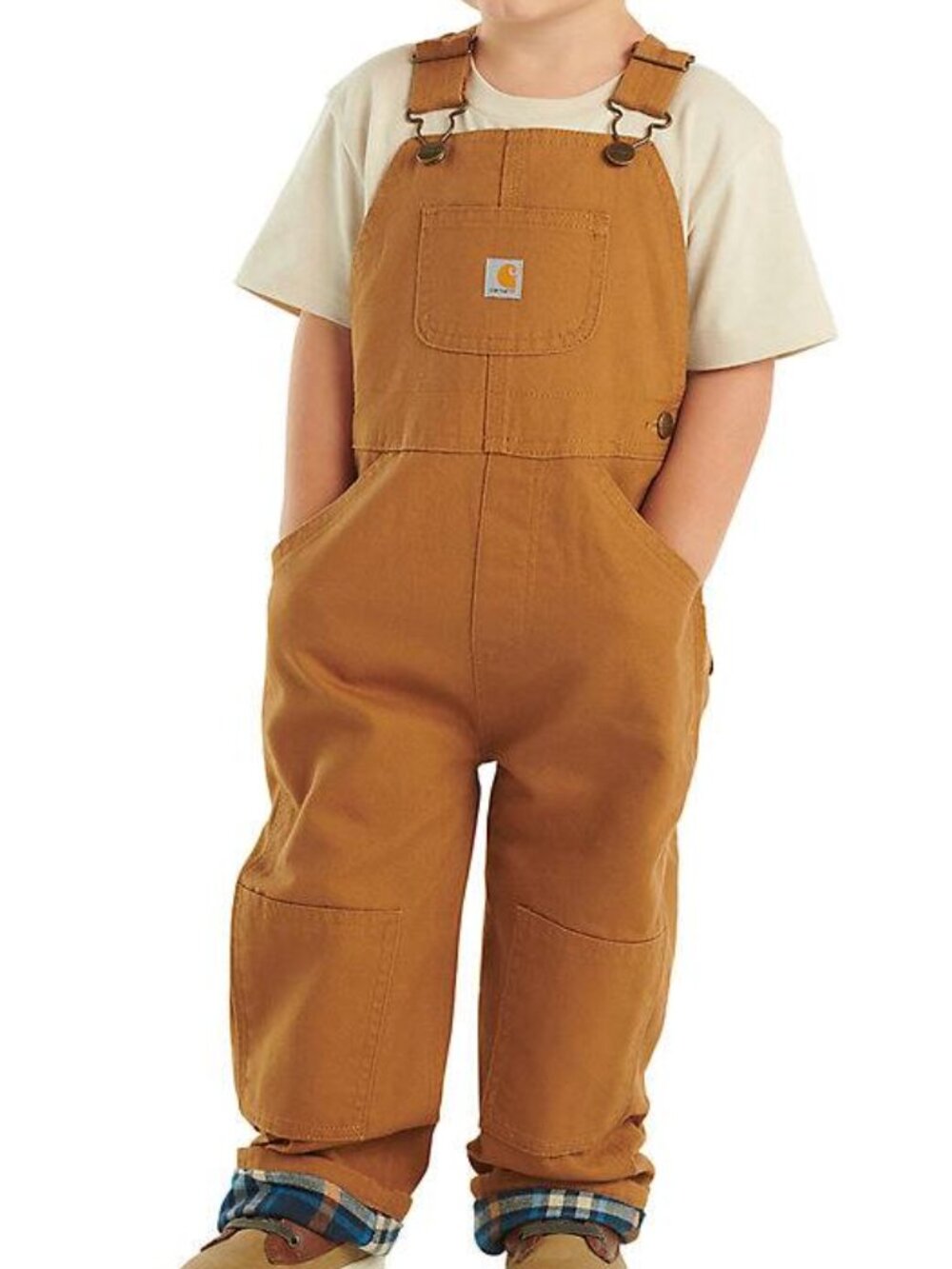 Carhartt Toddler Infant Canvas Bib Overalls - 18M